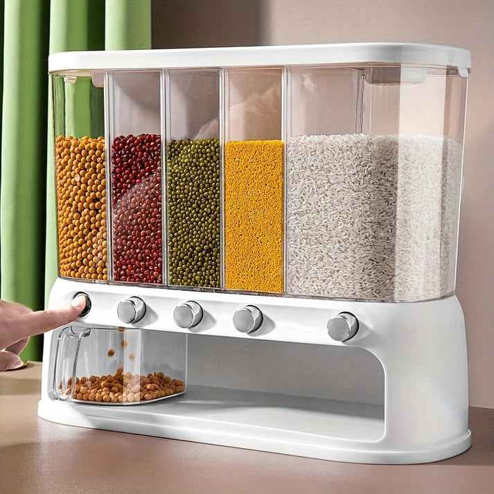 Aapoonminimarket Kitchen Storage Container with Dividers