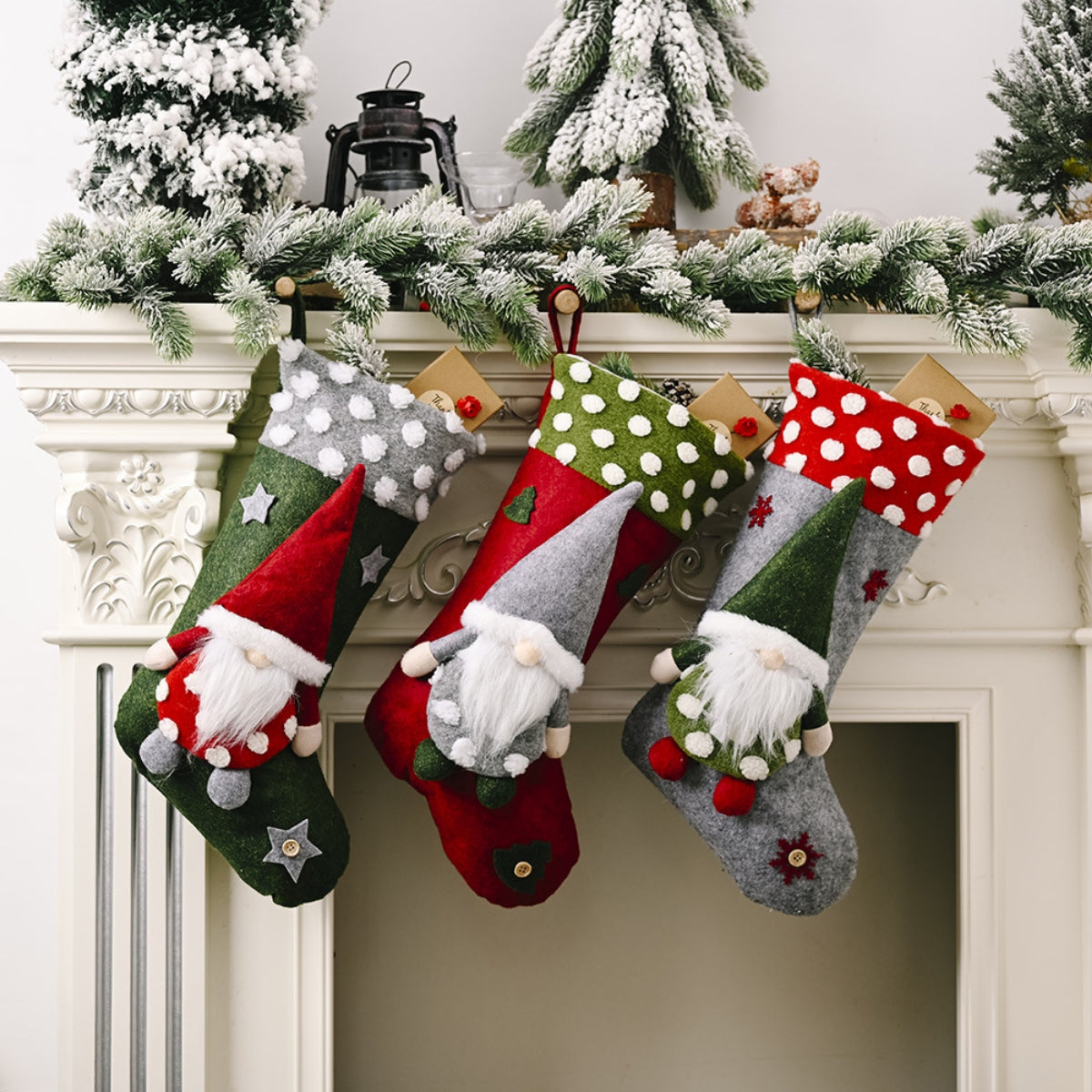 Gnome Christmas stocking – view 4