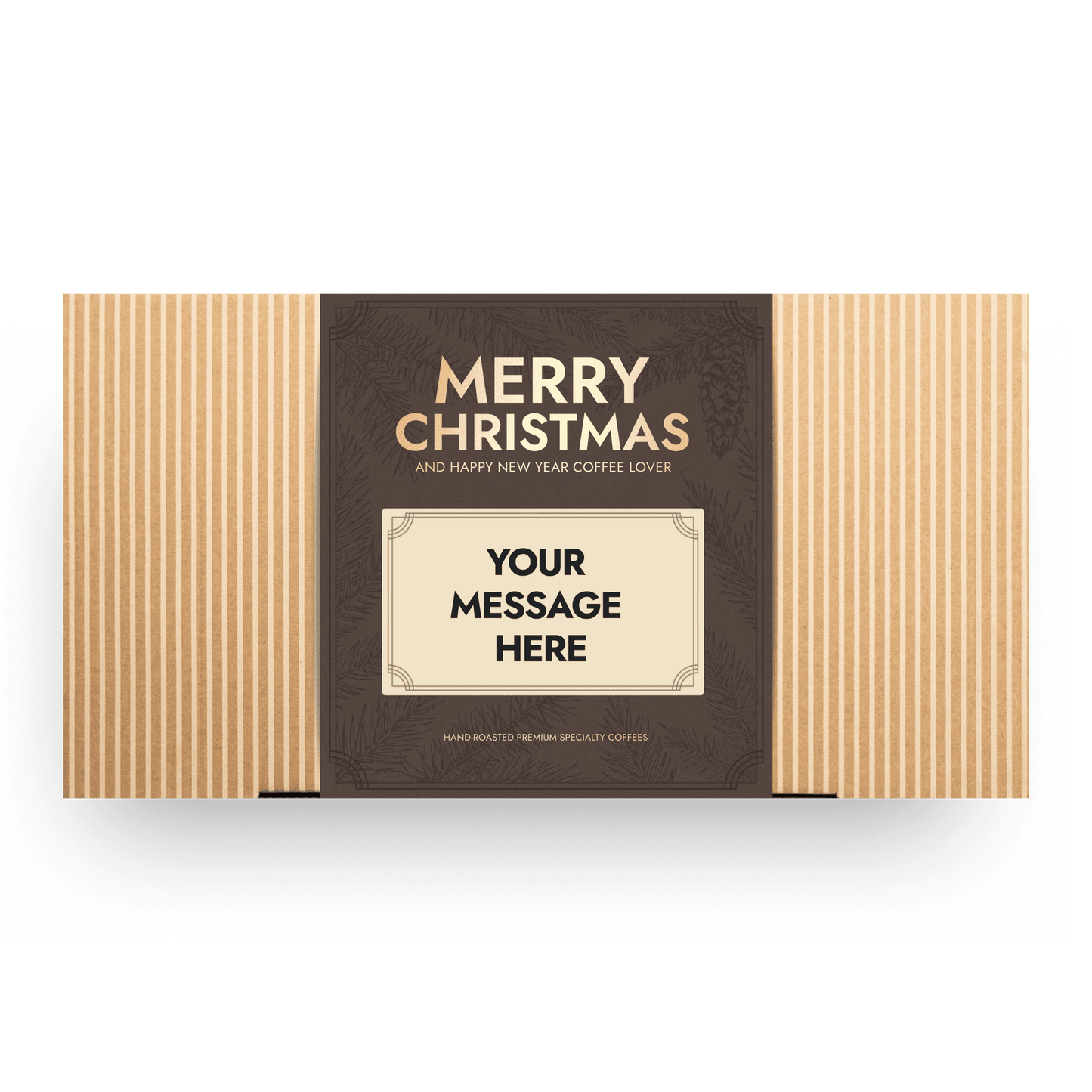 Aapon Mini Market Ltd Personalized Specialty Coffee Gift Box – Whole Bean Christmas Edition