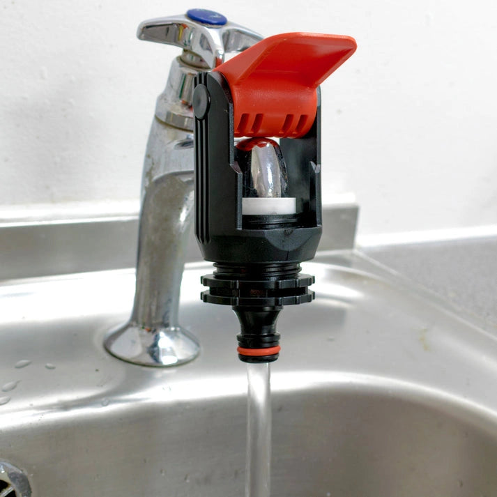 Aaponminimarket Red Kitchen Tap Adapter