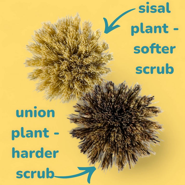 Aaponminimarket Sustainable Bamboo Pot Scrubbers