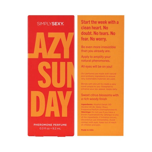 Aaponminimarket Simply Sexy Lazy Sunday Pheromone Perfume