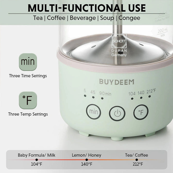 Aaponminimarket BUYDEEM Mini Tea & Coffee Maker