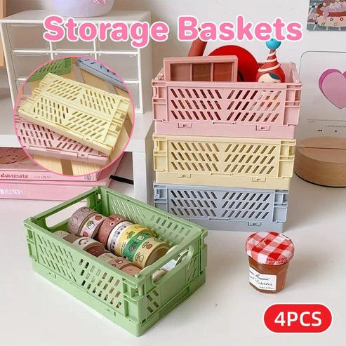 Aaponminimarket Desktop Storage Organizer Plastic Box