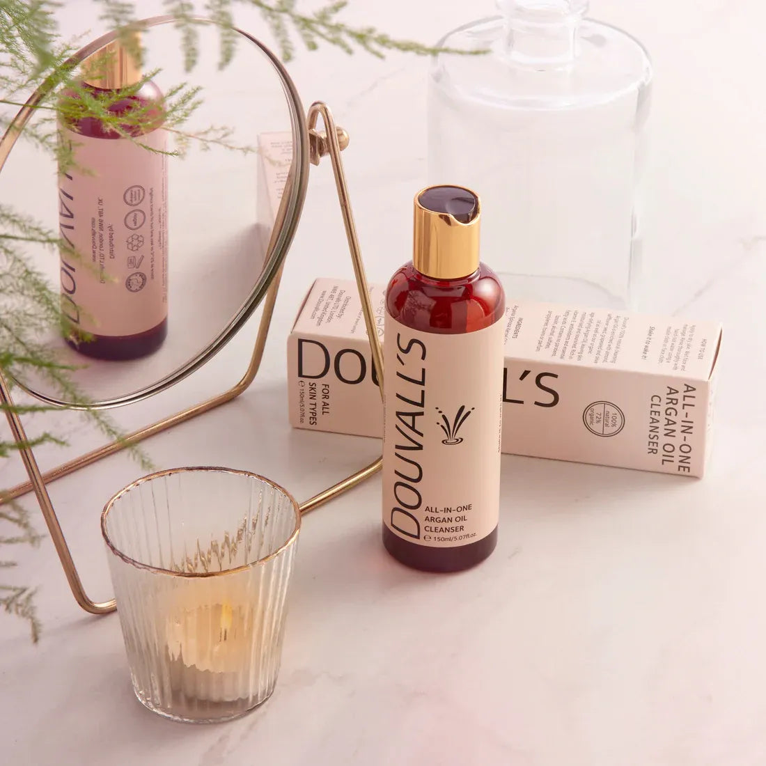 Aaponminimarket Luxury Argan Gift Set (Cleanser + Argan Oil)