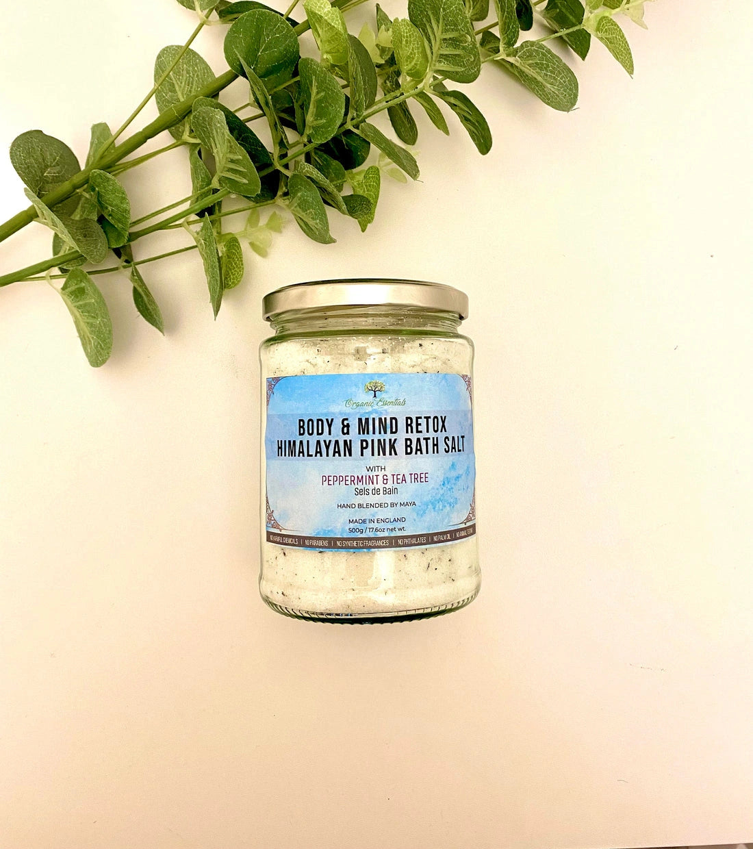 Aaponminimarket Retox Bath Salt Peppermint & Tea Tree