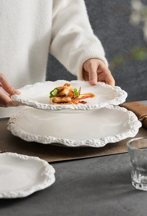 Aaponminimarket Rock Pattern Ceramic Plate