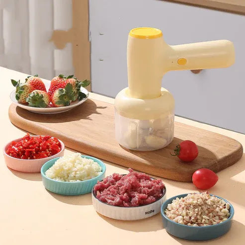 Aaponminimarket USB Rechargeable Garlic Chopper