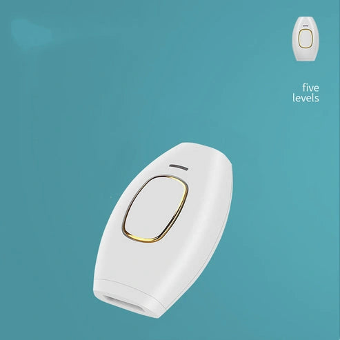 White IPL hair removal device with five light levels