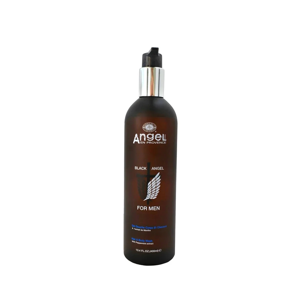 Angel Paris En Provence Black Angel Men Hair & Body Wash 400ml Aapon Mini Market Ltd
