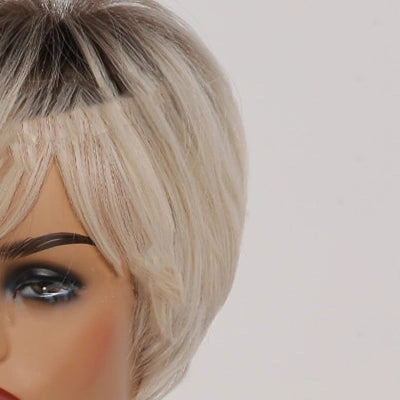 Blonde Ombre Wig with Bangs