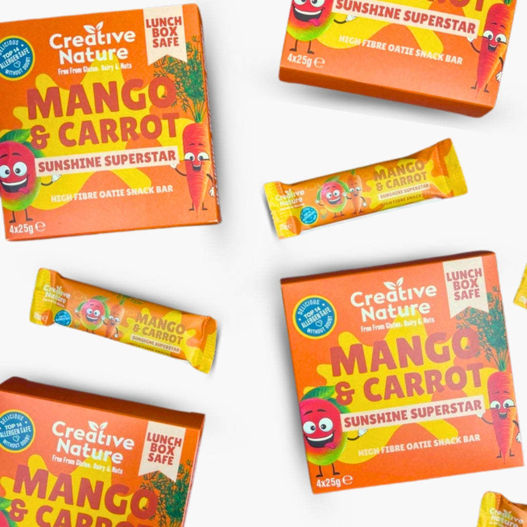 Mango & Carrot Kids Snack Bar – Multipack