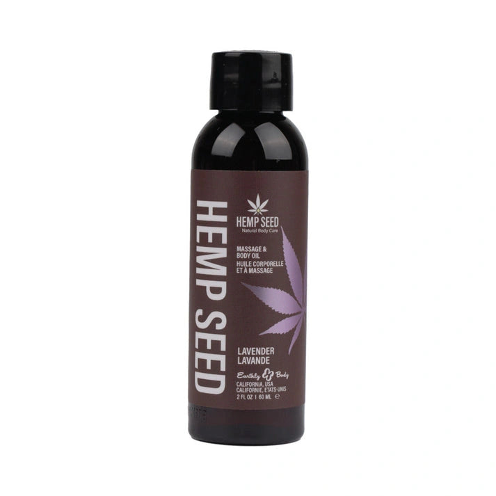 Aaponminimarket Earthly Body Massage Oil Lavender 2oz