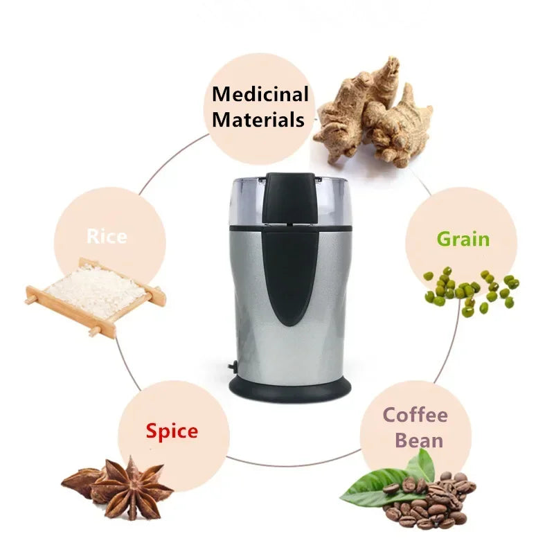 Aaponminimarket NNEOBA Electric Coffee Grinder & Coffee Maker