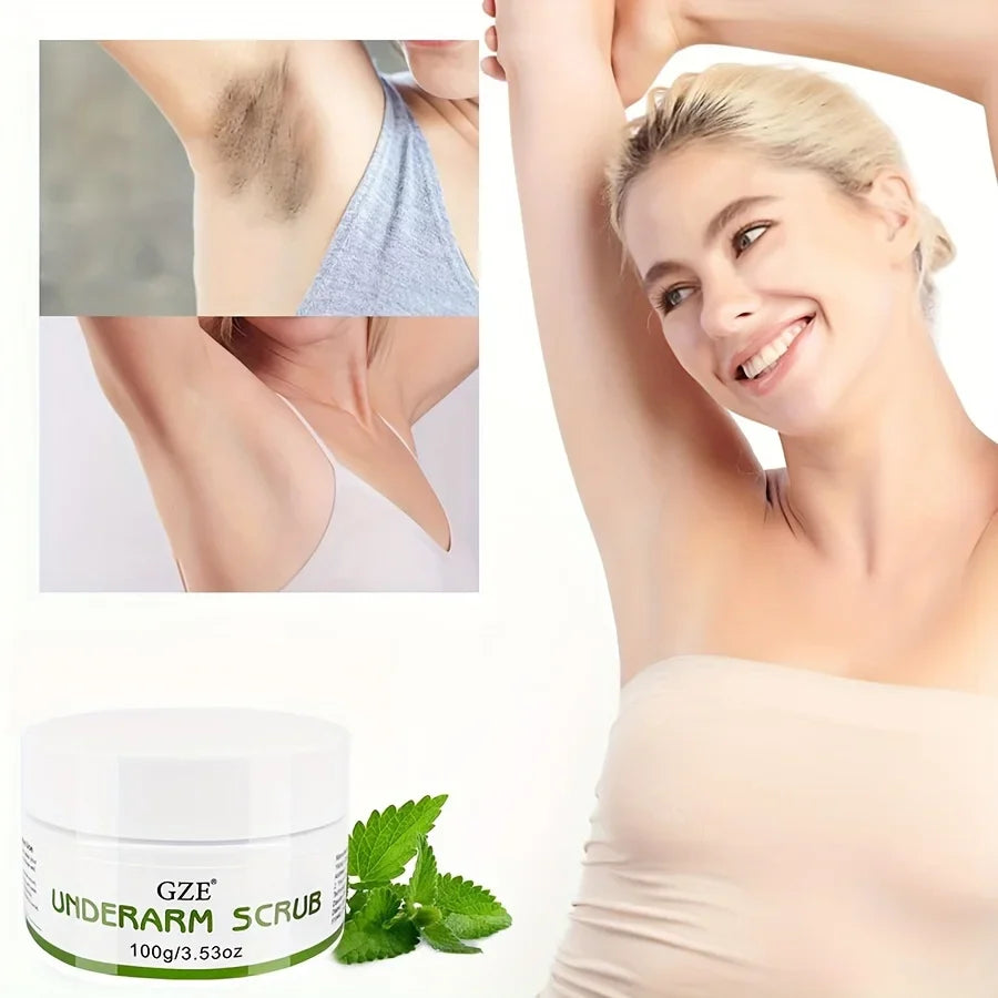 Aapon Mini Market Ltd GZE Underarm Scrub with Peppermint and Aloe Vera