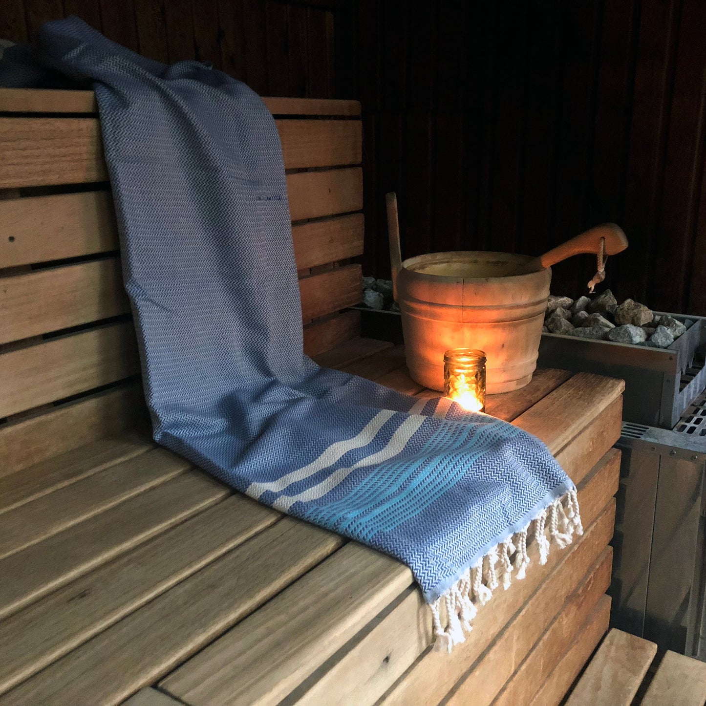 Aapon Mini Market Ltd - Bath & Body - Tricolor Sax Blue