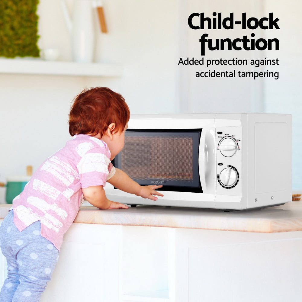 Aapon mini market -NNEDSZ Devanti 20L Microwave Oven 800W White