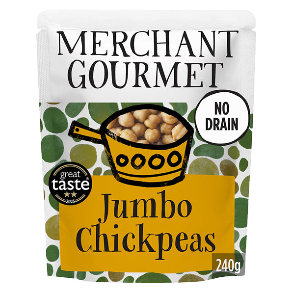 Merchant Gourmet Jumbo Chickpeas 240g