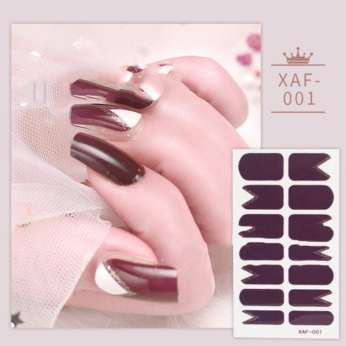 Nail Art with Imitation Diamond Nail Polish