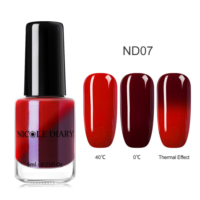 Aapon Mini Market Ltd Peelable Glitter Nail Polish – Color-Changing