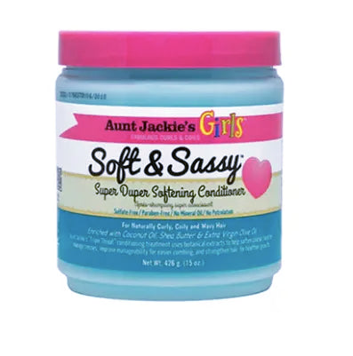 Aunt Jackie's Girls Soft & Sassy Super Duper Softening Conditioner 426ml-0