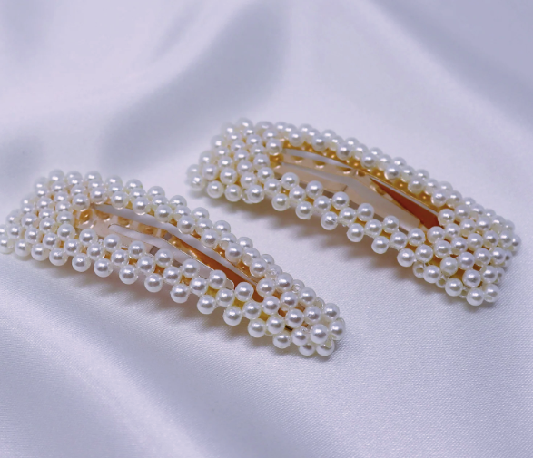 Pearl And Crystal Hairpins | Hair Accessories Aapon Mini Market Ltd