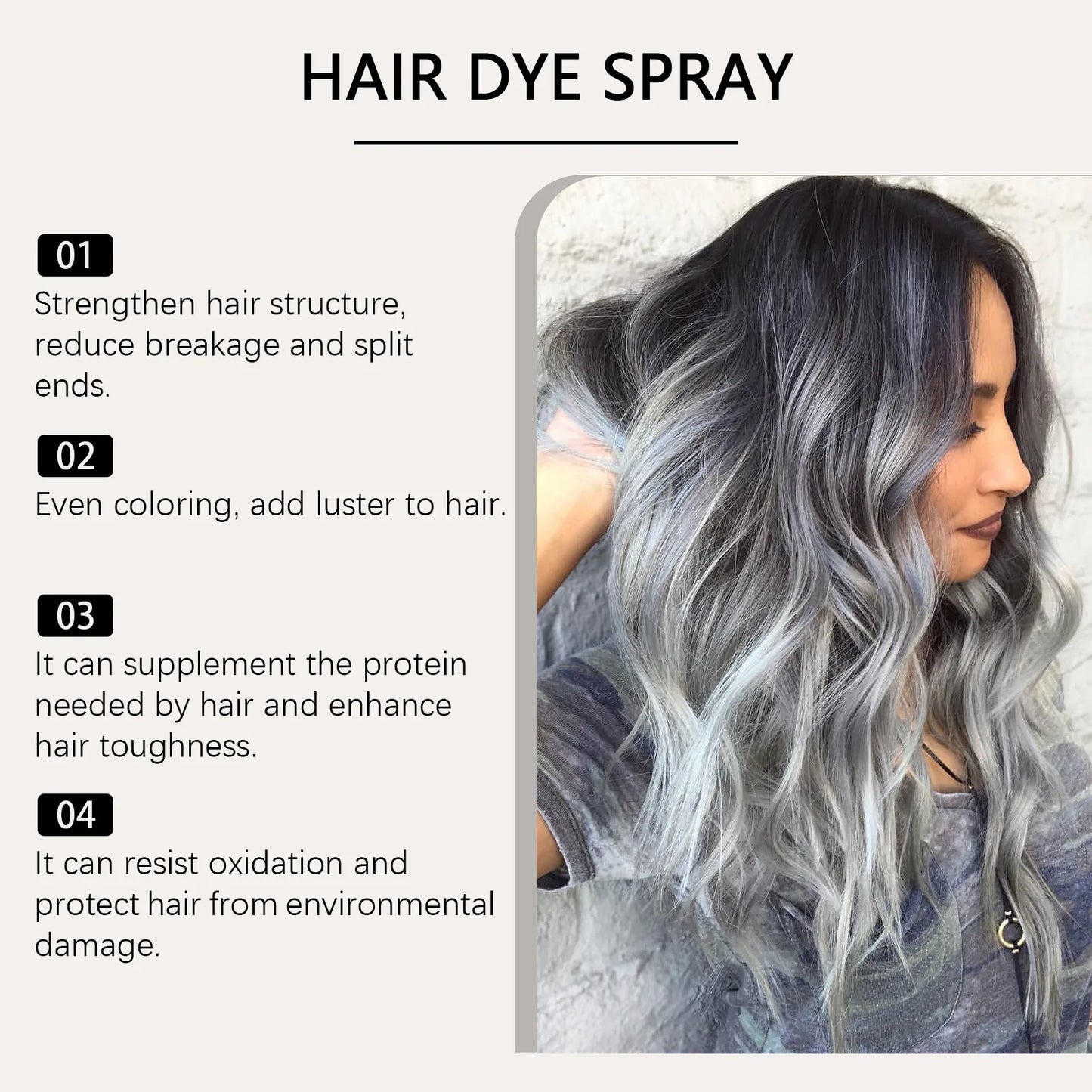 Temporary Hair Color Spray