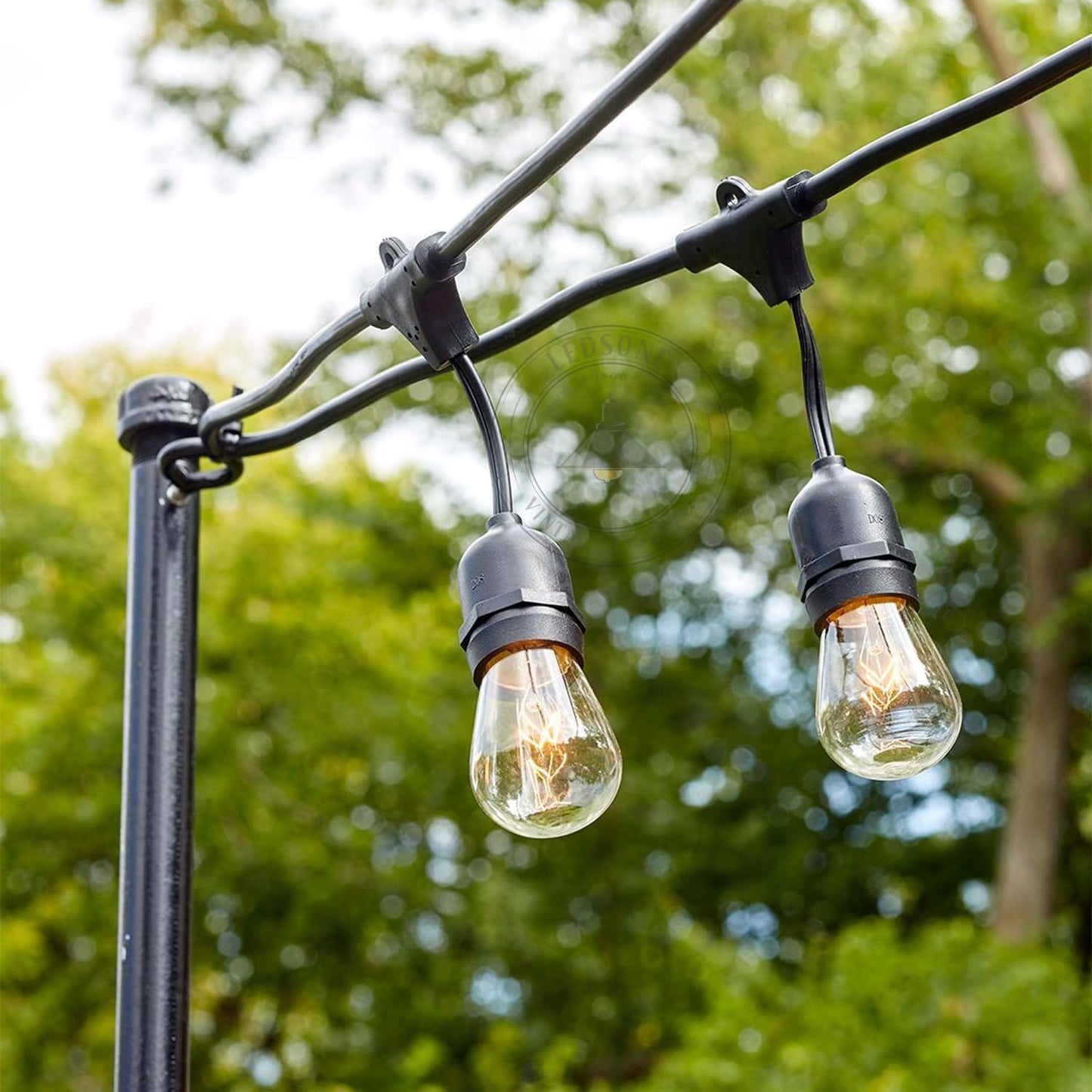S14 Shatterproof LED Bulb - E27 Base 1W Waterproof Outdoor String Light Bulb ~6428