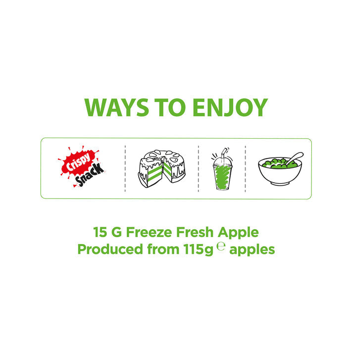 Aaponminimarket Apple Freeze-Dried Fruit Snacks | Pol's Freeze Fresh- 15g