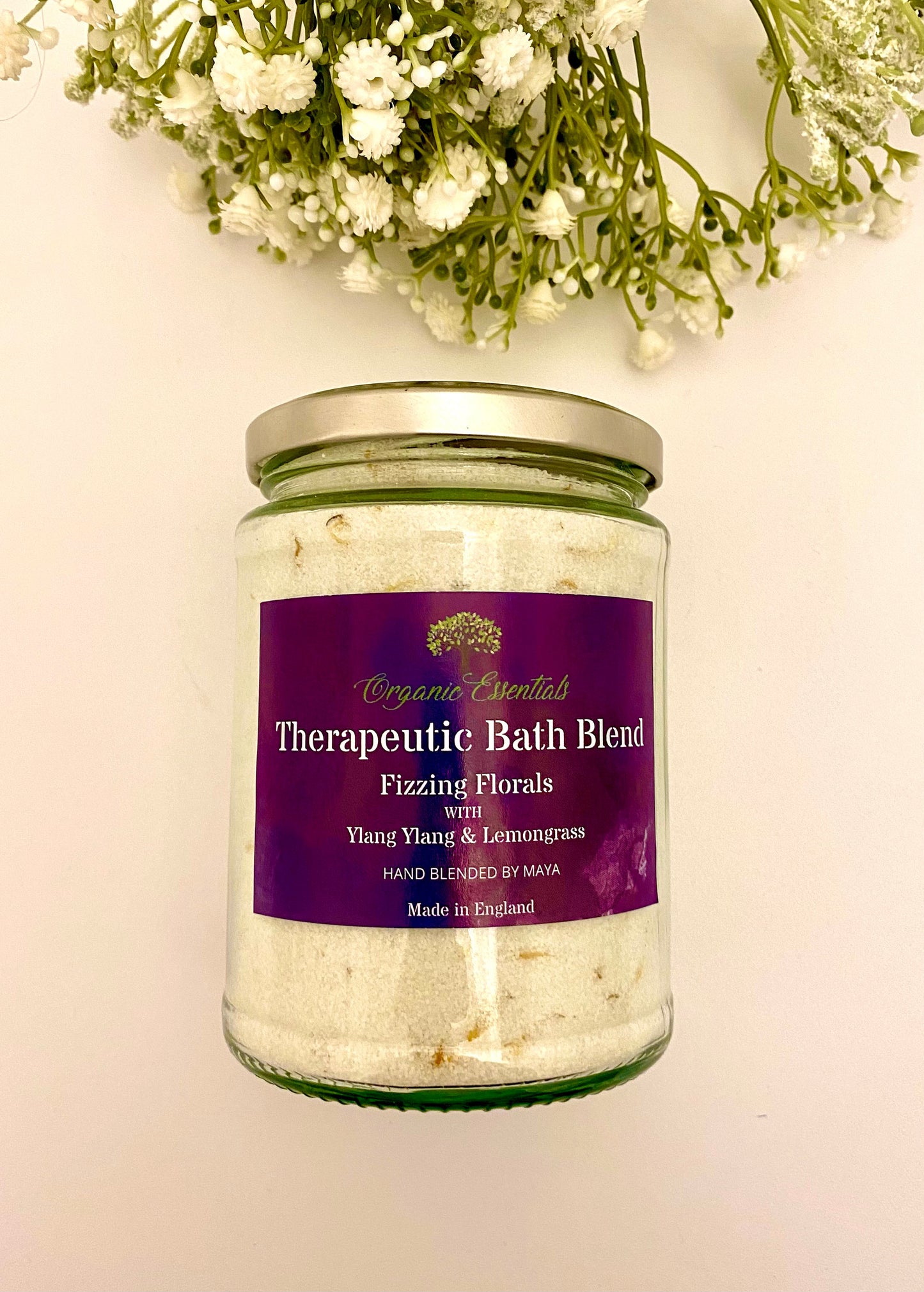 Luxury Bath Blend with Ylang Ylang & Lemingrass Essential Oils