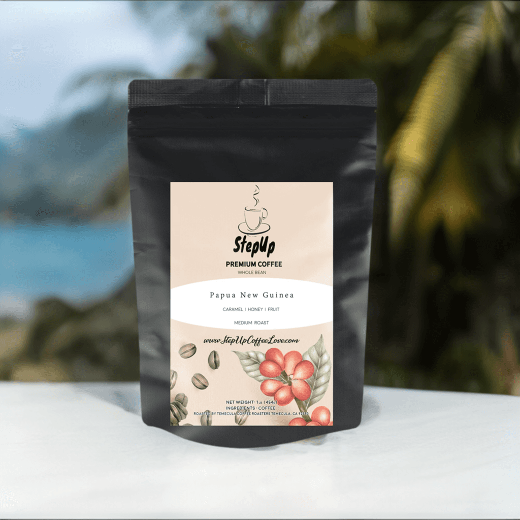 Papua New Guinea Coffee – Medium Roast Whole Bean Espresso (12oz–2lb)