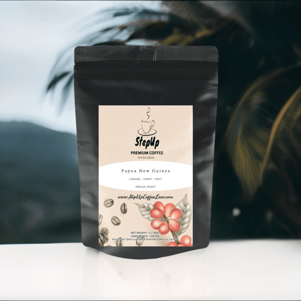 Papua New Guinea Coffee – Medium Roast Whole Bean Espresso (12oz–2lb)