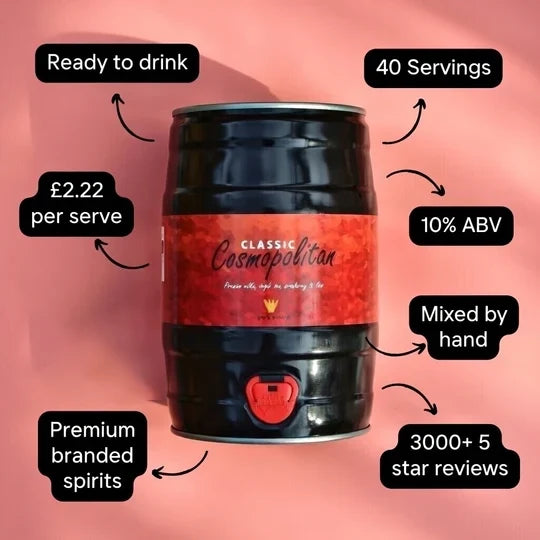 Cosmopolitan 5L Cocktail Keg