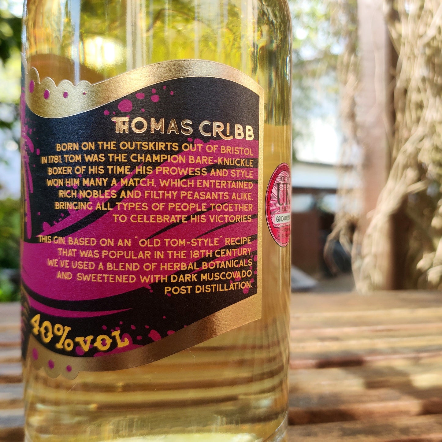 Aaponminimarket Old Tom Cribb Gin