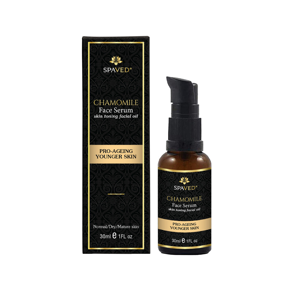 Chamomile Face Oil Serum - Night Renewal for Hydrated, Youthful Glow Aapon Mini Market Ltd