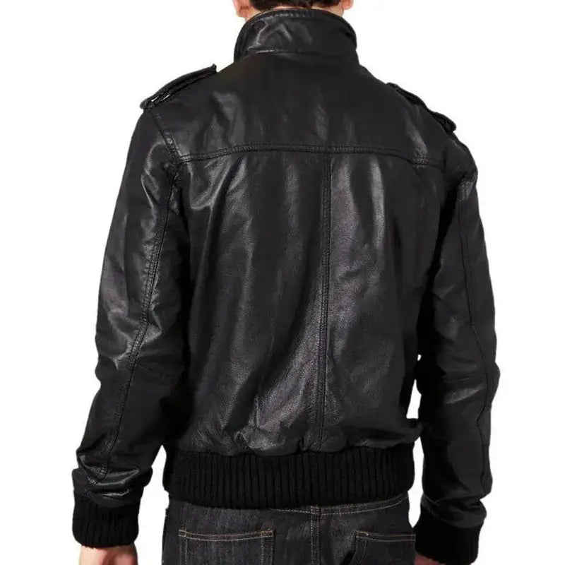 Men’s Sheepskin Bomber Jacket