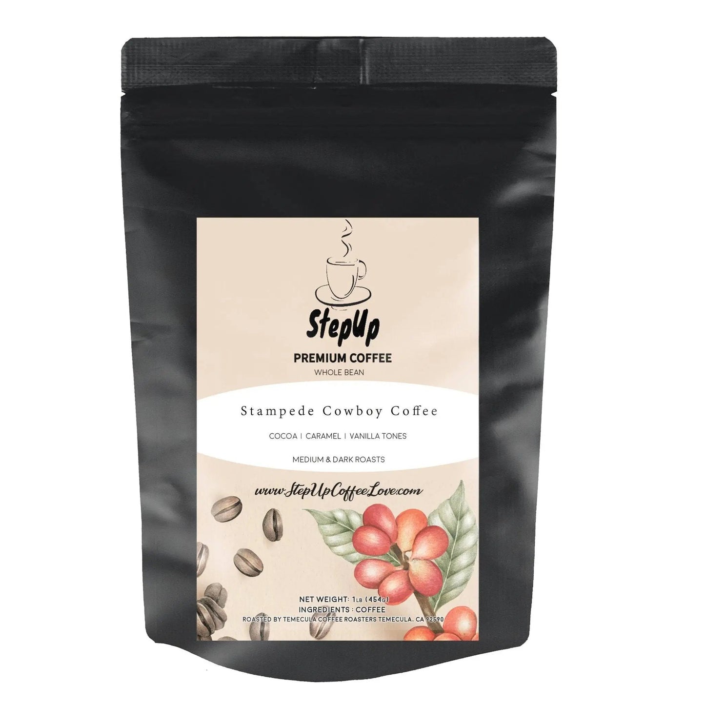 Stampede Cowboy Blend, Medium & Dark Roast Standard