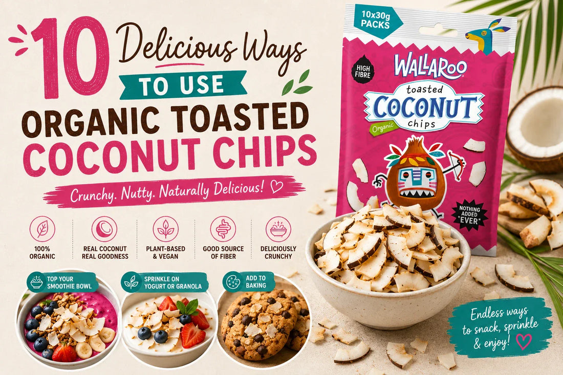 10 Delicious Ways to Use Organic Toasted Coconut Chips