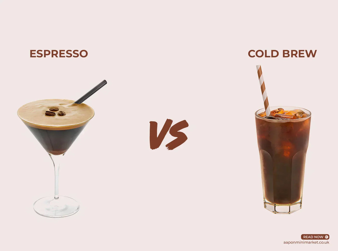 aapon mini market Espresso vs Cold Brew