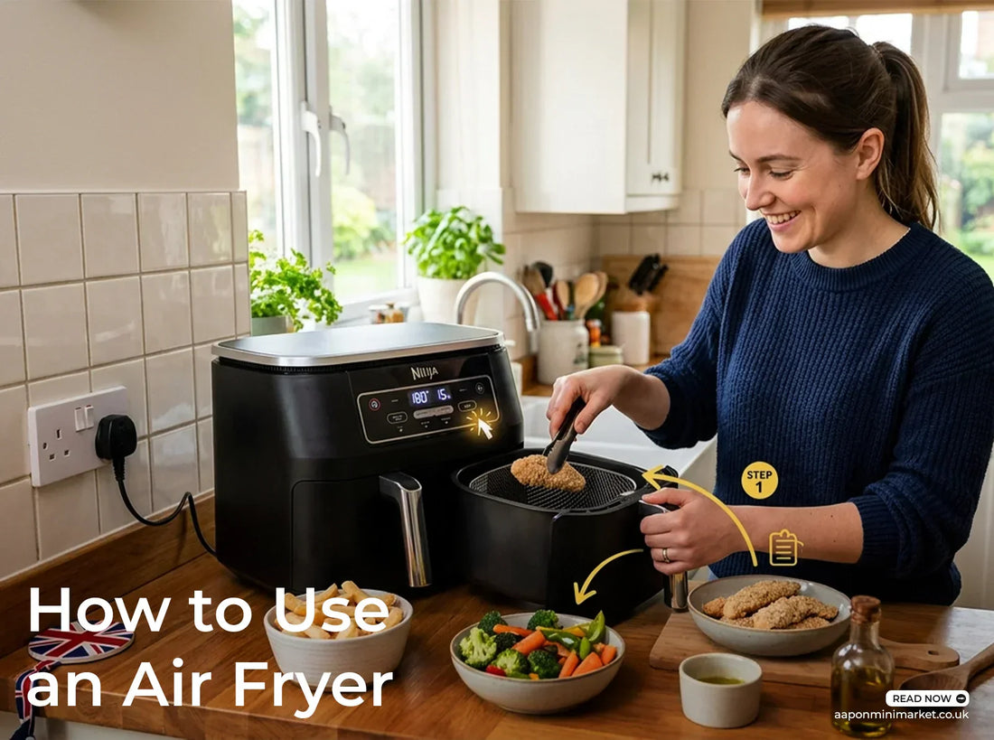 Aapon mini market How to Use an Air Fryer (Beginner Guide UK)