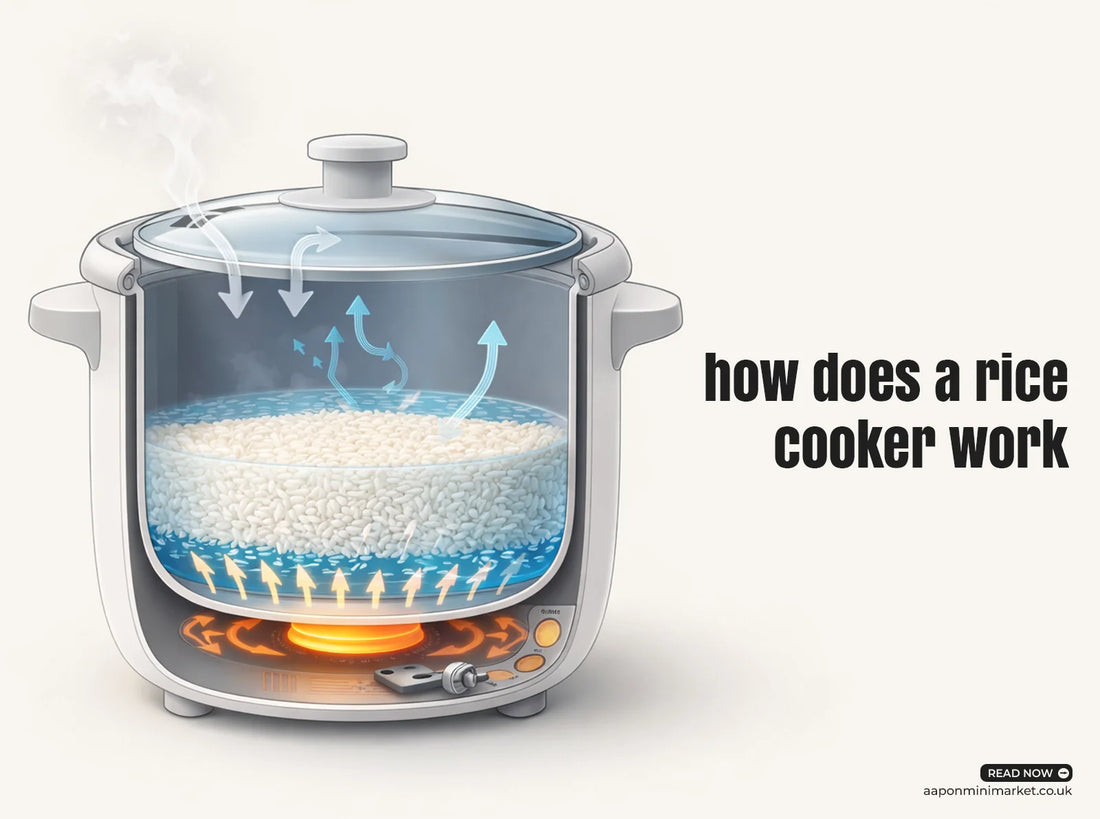aapon mini market How Does a Rice Cooker Work?