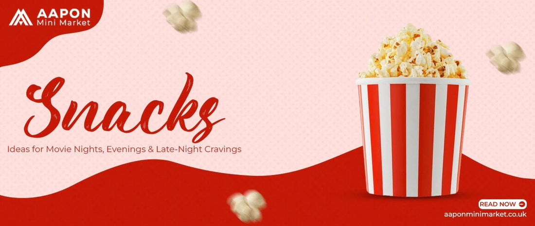 Snack Ideas for Movie Nights, Evenings & Late-Night Cravings - Aapon Mini Market Ltd