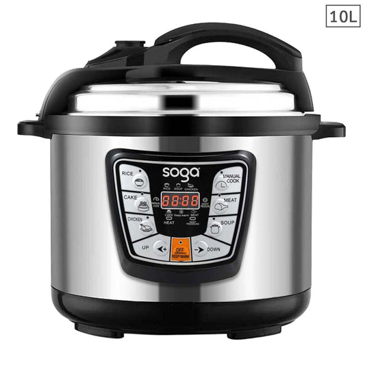 NNEAGS Stainless Steel Electric Pressure Cooker