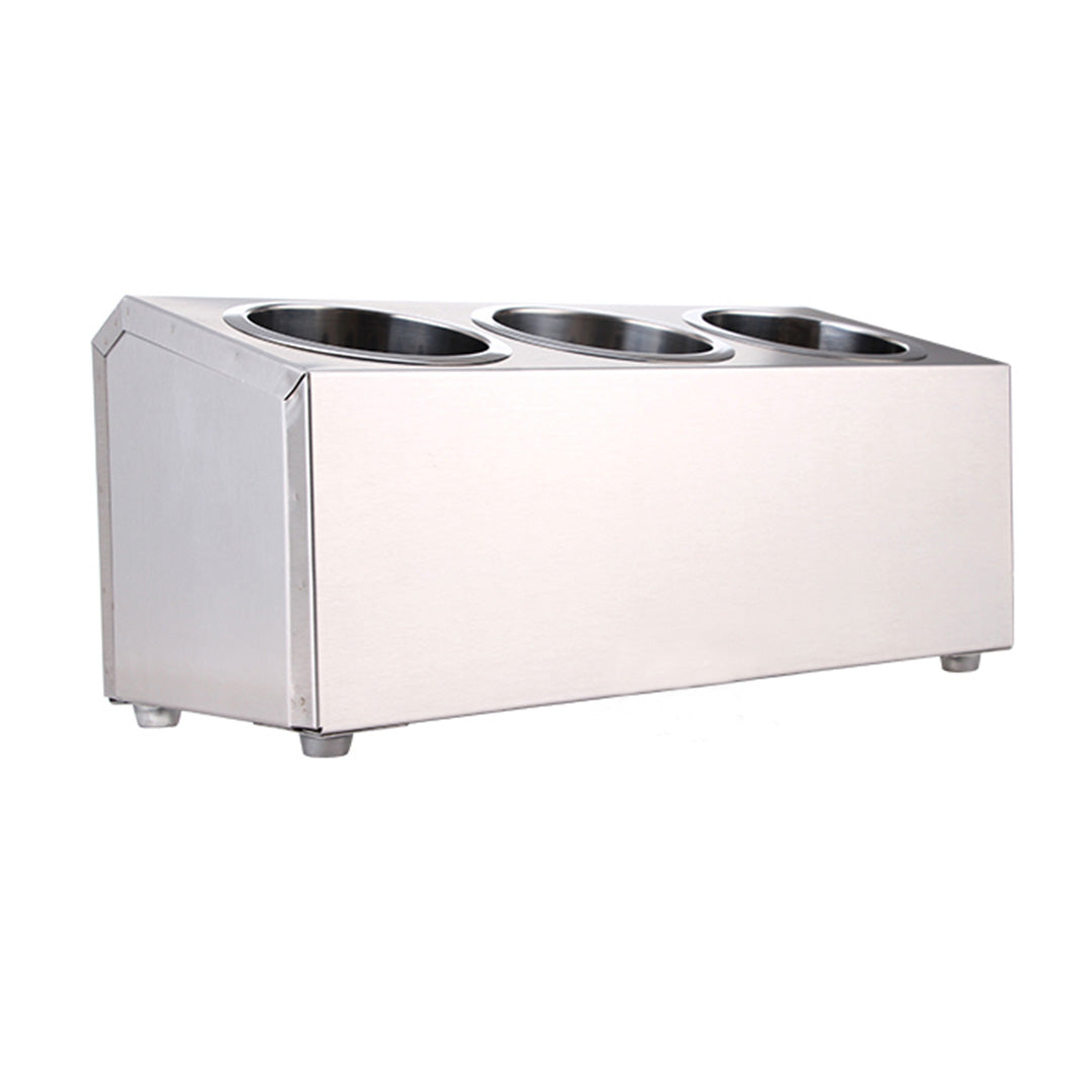 Aapon mini market -NNEAGS 18/10 Stainless Steel Conical Utensils Cutlery Holder 