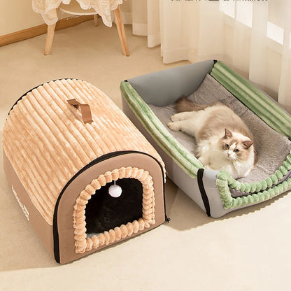 Aaponminimarket All-Season Pet Bed Kennel for Small to Large Pets