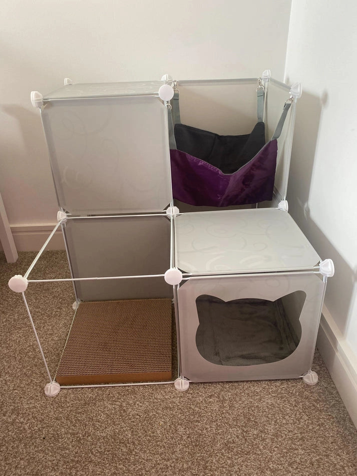 Aaponminimarket Kitty Cubby Cat Cube Play Tower MIDI