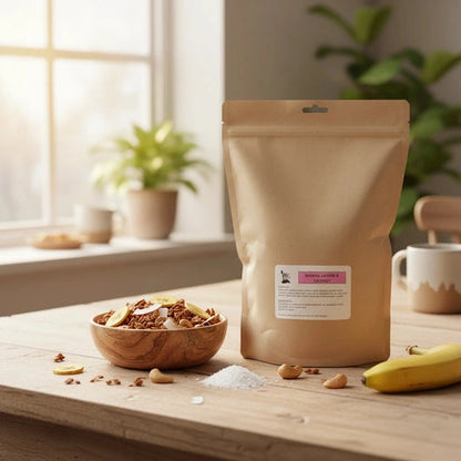 Aaponminimarket Banana,Cashew & Coconut Granola