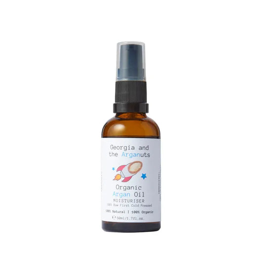 Aaponminimarket Georgia and The Arganuts Organic Argan Moisturiser 50ml
