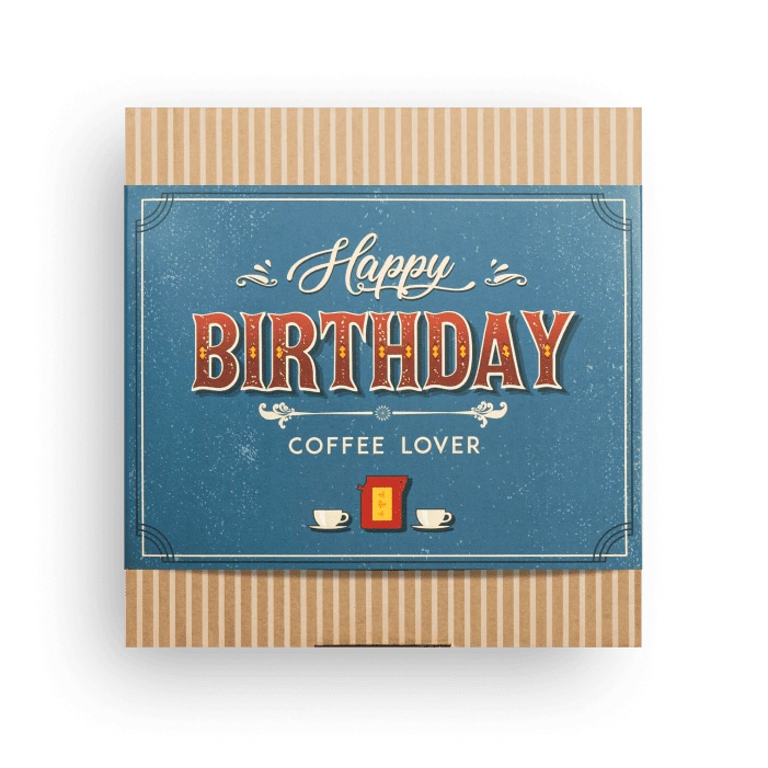 Aaponminimarket Happy Birthday Specialty Coffee Gift Box