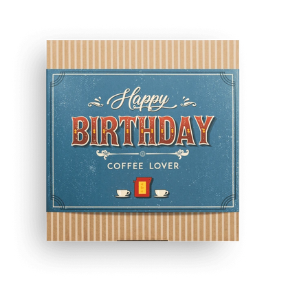 Aaponminimarket Happy Birthday Specialty Coffee Gift Box